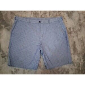 Brooks Brothers Bermuda Short Genuine Seersucker 100% Cotton Mens Size W44 Blue